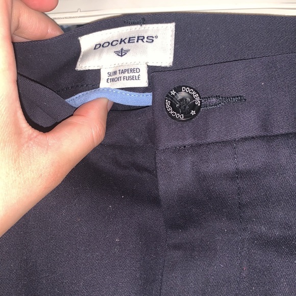 Dockers | signature khaki Blue Slim Tapered Pants - Picture 4 of 4